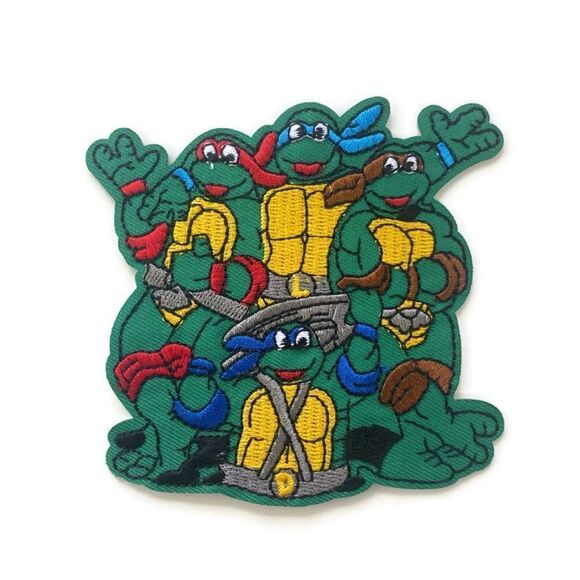Teenage Ninja Turtles Embroidered Patch - Picture 1 of 5